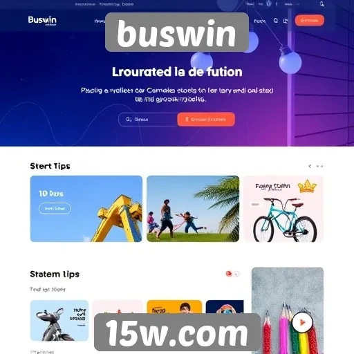 Interface do site Buswin é otimizada para melhor experiência do usuário